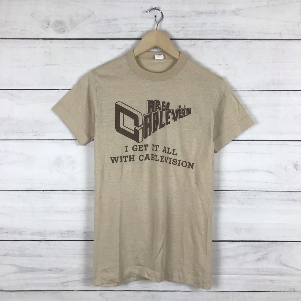 Vintage 1970s Cable Vision T-Shirt